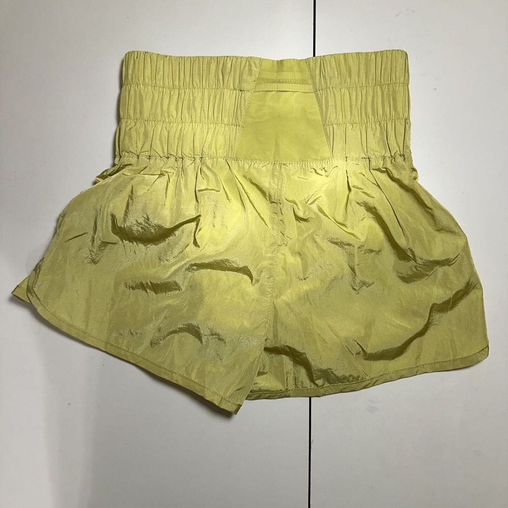Free People Movement Way Home Shorts Women’s Size Small Pomelo Khaki FP - Picture 5 of 9